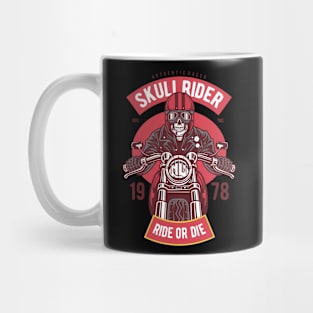 Skull Rider, Vintage Retro Classic Mug